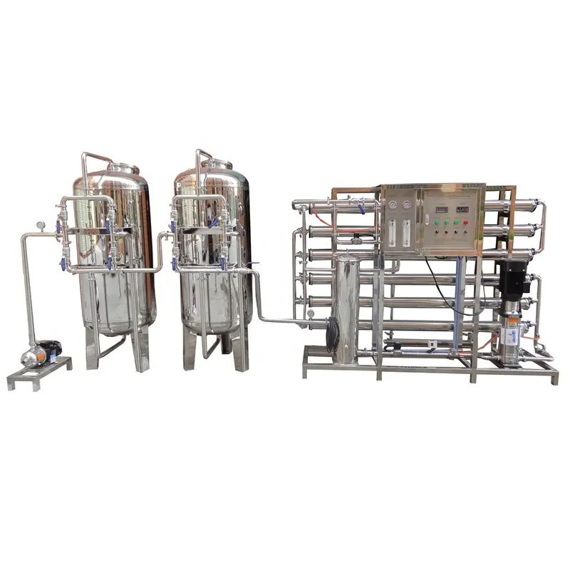 Water Treatment Machine Manufacturer with 3000Lph Reverse Osmosis Technology
