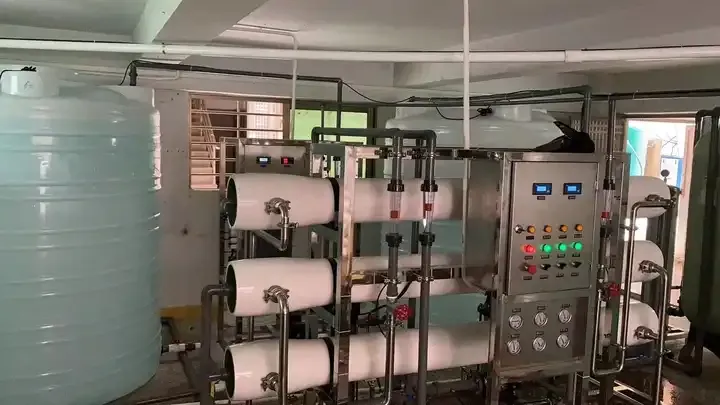 Domestic Reverse Osmosis System 6000LPH Automatic RO Water Machine
