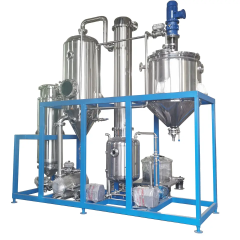 factory price double effect vacuum forced circulation evaporator concentrator equipment