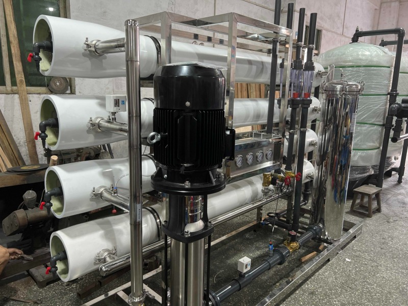 RO 8000 lph purified water semi-automation/automatic reverse osmosis equipment/Machine/ Plant / System