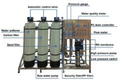 1000LPH Reverse Osmosis Water Purification System for Environmental Industry with Membrane and Pump
