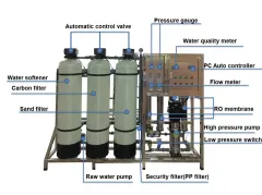 Drinking Reverse Osmosis RO Purifying Purification System 1000LPH Mineral Filter Purifier Purify Water Treatment Machine Plant