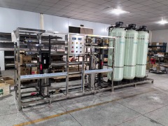Standard 2000 LPH RO system for bottle filling line