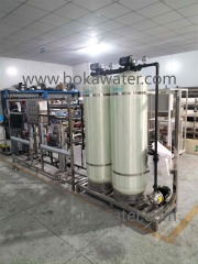 Stainless Steel Pure Water Machine UV sterilizer reverse osmosis systems 2000lph water treatment machinery