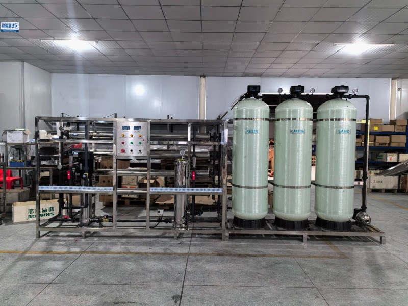 Standard 2000 LPH RO system for bottle filling line