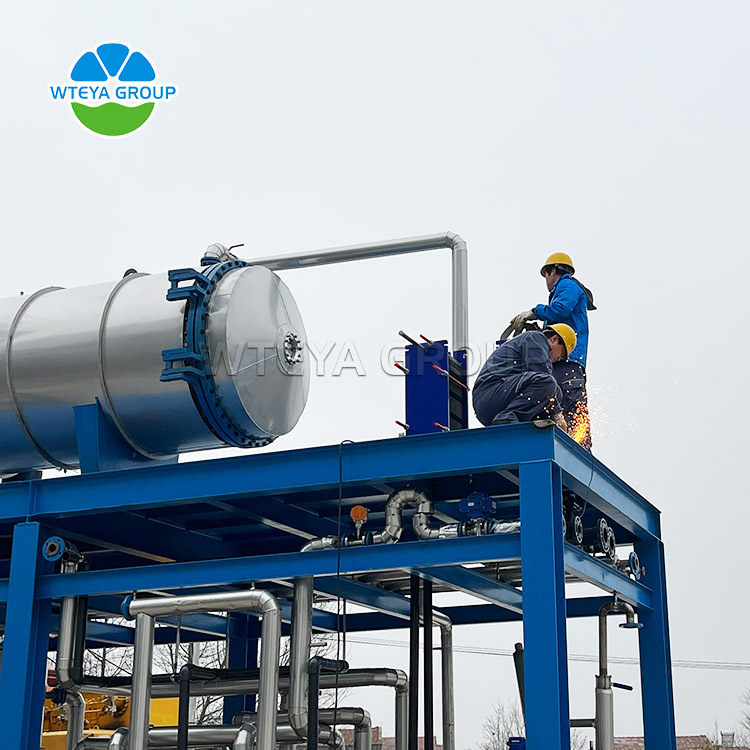 MVR evaporator system