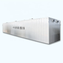 Best selling durable using septic tank integrated sewage treatment plants equipment